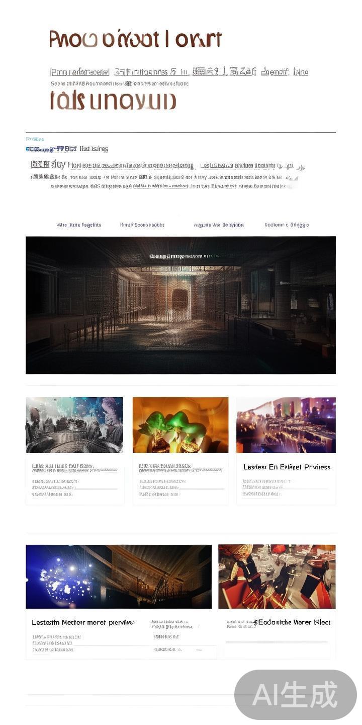 在内容区，网页采用“分栏设计”，将不同内容模块有序